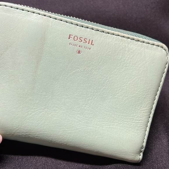 Fossil wallet minty green - Picture 3 of 9